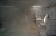 The work of the steam-curing chamber